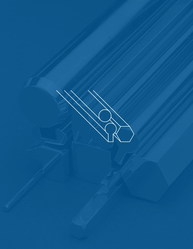 Precision brass bars and profiles